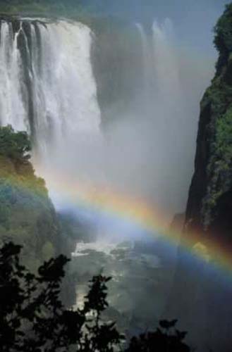Victoria Falls taken from Zimbawbwe