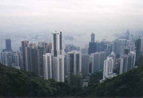  View from Victoria Peak by daytime  