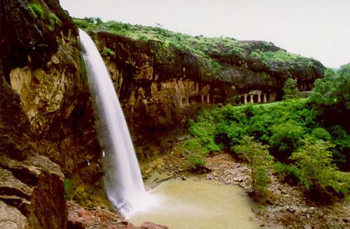 The ancient caves of Ajanta and Ellora in Aurangabad, near Bombay