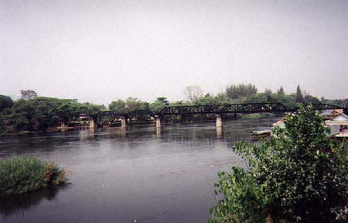 The famous Bridge on the River Kwai