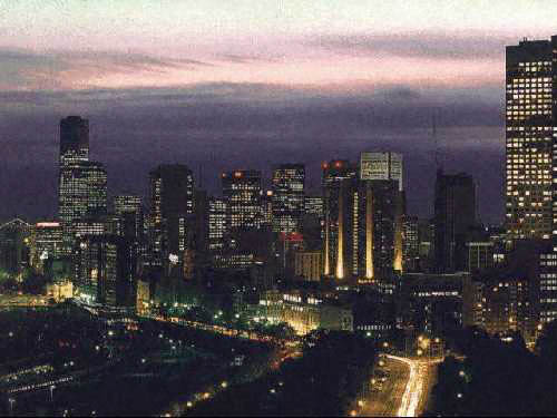 Melbourne at Night 