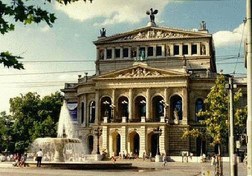 The Frankfurt opera