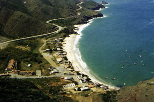 Manzzanillo coast line